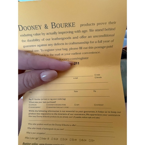 Dooney & Bourke Vintage Y2K Small Duffle Bag Green Canvas Logo NWT - Picture 6 of 9